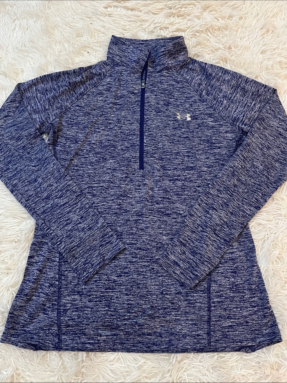 Under Armour Women’s Purple Quarter-Zip Pullover Medium